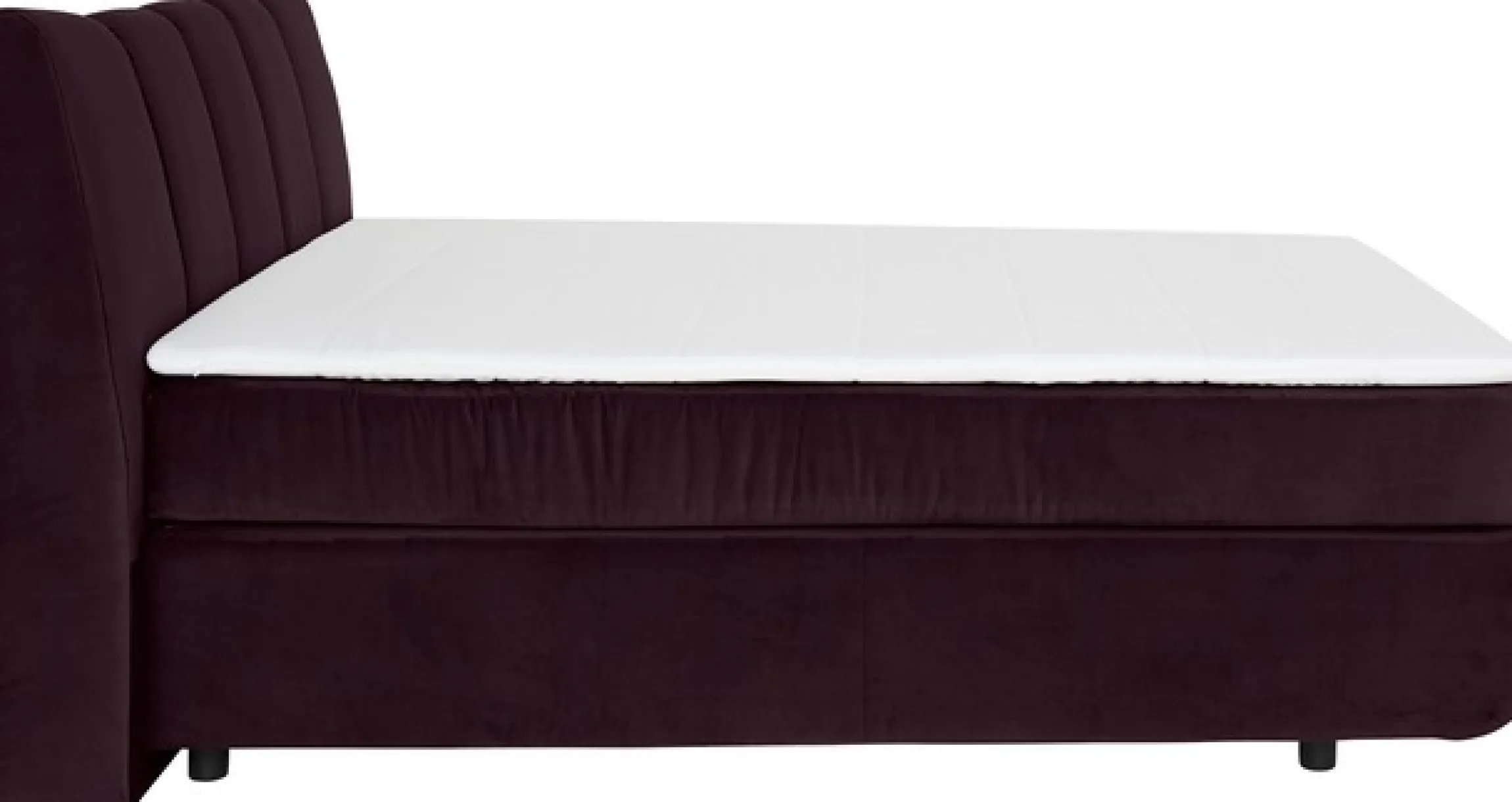 Home affaire Boxspringbett »Océane« Bodenfrei- wirkt freischwebend, verschiedene Härtegrade (auch H4)