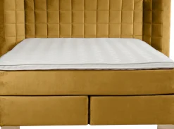 Home affaire Boxspringbett »Piazza« mit Steppung und Kopfteil mit seitlichen Flügeln