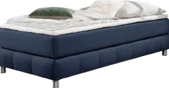 Home affaire Boxspringbett »Salo« Ohne Kopfteil, inkl. Topper, auch in Überlänge 220 cm