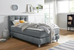 Home affaire Boxspringbett »Salo« incl. Topper, 6 Breiten, 2 Härtegrade, TFK auch in Härtegrad 4