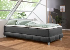 Home affaire Boxspringbett »Vaasa« für Dachschrägen geeignet, inkl. Bettkasten und Topper