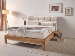 Home affaire Boxspringbett »Villads« Liegefläche: 160/200 cm aus Balkeneiche, Inside-Boxspring-Unterbau