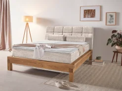 Home affaire Boxspringbett »Villads« Liegefläche: 160/200 cm aus Balkeneiche, Inside-Boxspring-Unterbau