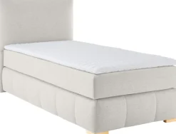 Home affaire Boxspringbett »Wehma« inkl. Topper in 3 verschiedenen Matratzen, auch in Samtstoff