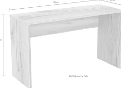Home affaire Büromöbel-Set »Agapi« Set, 2 Stk. tlg. bestehend aus Schreibtisch und Rollcontainer im modernen Design