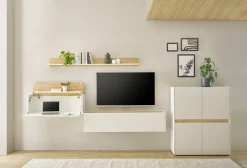 Home affaire Büromöbel-Set »CiTY/GiRON« Set, 4 Stk. tlg. Wandsekretär, Home Office