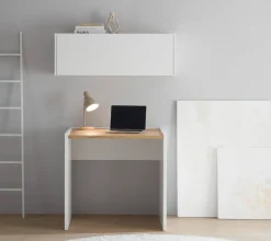 Home affaire Büromöbel-Set »CITY/GiRON, modernes Design, Homeoff., Büro in zwei Farben/Wotan Eiche« Set, 2 Stk. tlg. enthält Hängeschrank, Schreibtisch, wohnliches Home Office