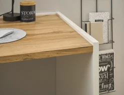 Home affaire Büromöbel-Set »CITY/GiRON, modernes Design, Homeoff., Büro in zwei Farben/Wotan Eiche« Set, 2 Stk. tlg. enthält Hängeschrank, Schreibtisch, wohnliches Home Office