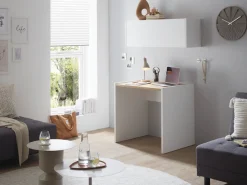 Home affaire Büromöbel-Set »CITY/GiRON, modernes Design, Homeoff., Büro in zwei Farben/Wotan Eiche« Set, 2 Stk. tlg. enthält Hängeschrank, Schreibtisch, wohnliches Home Office