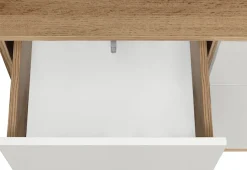 Home affaire Buffet »Skandi« 2 Glastüren, 2 Holztüren und 2 Schubkasten, Breite 84cm, Höhe 165cm