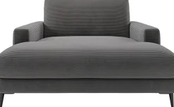 Home affaire Chaiselongue »Downtown Loungemöbel zum Relaxen, B/T/H: 132/170/84 cm« auch in Bouclé, Cord und Easy care - leicht mir Wasser zu reinigen,