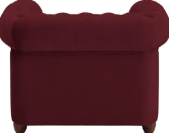 Home affaire Chesterfield-Sessel »New Castle Sessel« hochwertige Knopfheftung, B/T/H: 104/86/72 cm