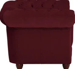 Home affaire Chesterfield-Sessel »New Castle Sessel« hochwertige Knopfheftung, B/T/H: 104/86/72 cm