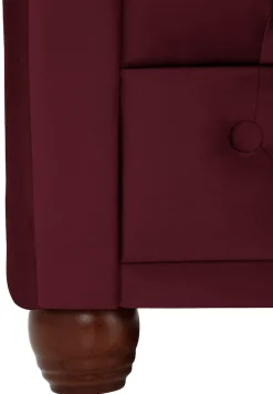 Home affaire Chesterfield-Sessel »New Castle Sessel« hochwertige Knopfheftung, B/T/H: 104/86/72 cm