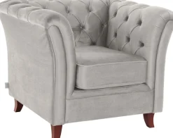 Home affaire Chesterfield-Sessel »Reims Cocktailsessel, Sessel« mit echter Chesterfield-Knopfheftung, hochwertige Verarbeitung