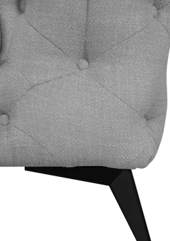 Home affaire Chesterfield-Sessel »Glynis Sessel« aufwändige Knopfheftung, moderne Chesterfield Optik, Fußfarbe wählbar