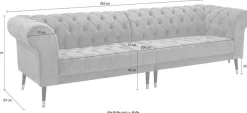 Home affaire Chesterfield-Sofa »Tinnum«