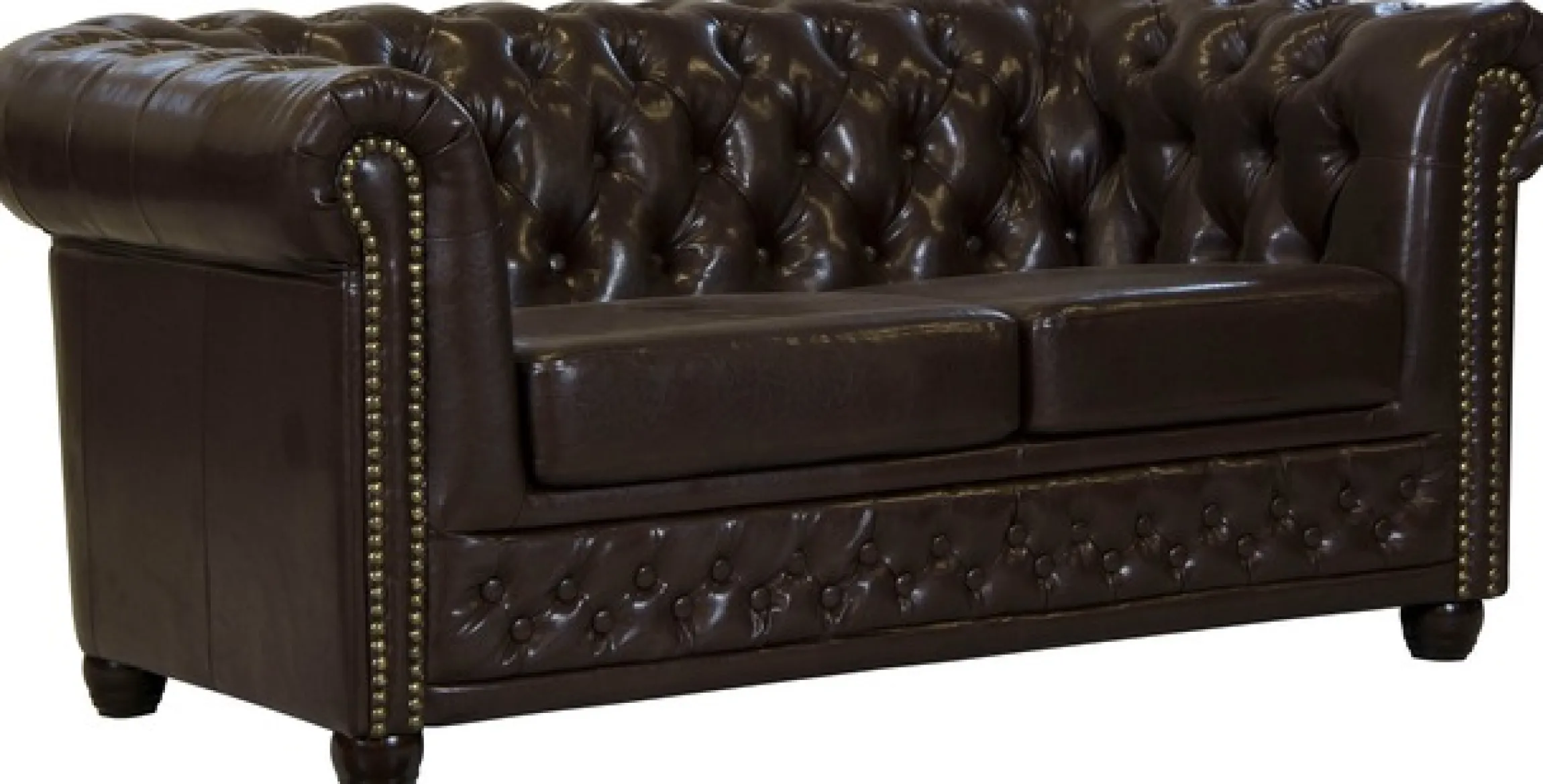 Home affaire Chesterfield-Sofa »Rysum« Chesterfield-Optik, in 2 Bezugsqualitäten