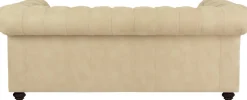 Home affaire Chesterfield-Sofa »Duc 3-Sitzer« hochwertige Knopfheftung im Rücken, Samtoptik mit changierender Optik