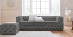 Home affaire Chesterfield-Sofa »Kalina« klassische Chesterfield-Knopfheftung, sehr hochwertige Verarbeitung