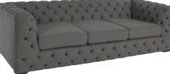 Home affaire Chesterfield-Sofa »Kalina« klassische Chesterfield-Knopfheftung, sehr hochwertige Verarbeitung