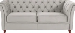 Home affaire Chesterfield-Sofa »Reims« mit echter Chesterfield-Knopfheftung, hochwertige Verarbeitung