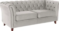 Home affaire Chesterfield-Sofa »Reims« mit echter Chesterfield-Knopfheftung, hochwertige Verarbeitung