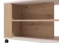 Home affaire Couchtisch »Belfort Kaffetisch 100 cm, Stilvolles und zeitloses Design« mit rollen, mit zwei Ablageböden, in trendigen Farbkombination