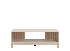 Home affaire Couchtisch »Essex, Wohnzimmertisch, Sofatisch, Beistelltisch, Kaffeetisch« Artisan Eiche & schwarze Streifen, MDF-Profil, ABS 1mm, modern