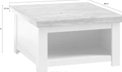 Home affaire Couchtisch »Florenz« Breite ca. 86 cm