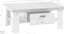 Home affaire Couchtisch »Florenz« Breite ca. 109 cm