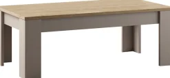 Home affaire Couchtisch »Gent 122 x 65 cm, Sofatisch, Wohnzimmertisch, Kaffeetisch« moderner rechteckiger Couchtisch, zweifarbig