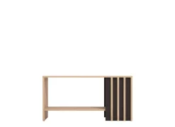 Home affaire Couchtisch »Laval, Wohnzimmertisch, Sofatisch, Beistelltisch, Kaffeetisch« Eleganter Couchtisch mit viel Stauraum, Lamellen-Optik
