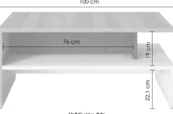Home affaire Couchtisch »Novena« Breite 100 cm