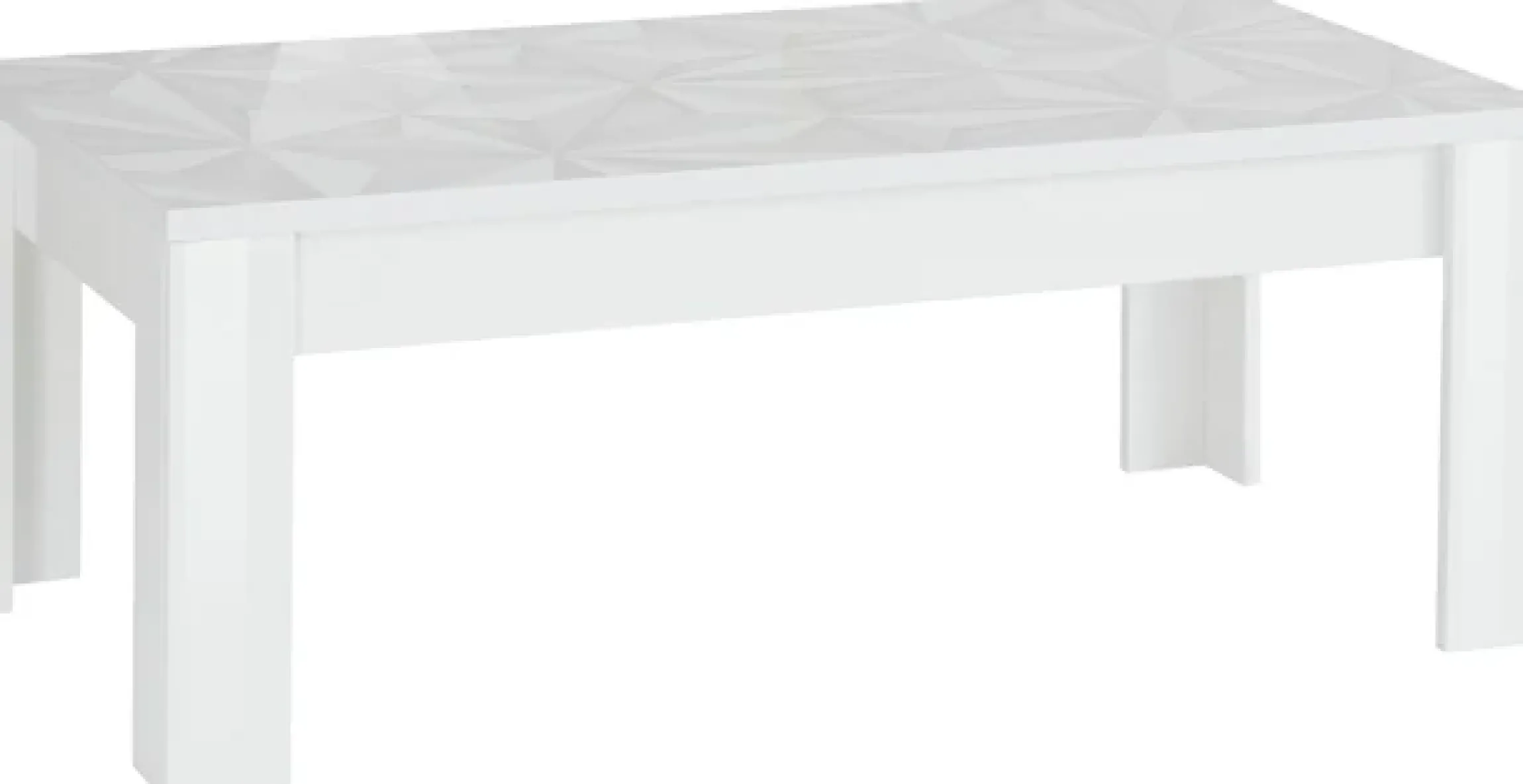 Home affaire Couchtisch »Prisma 122x65 cm, Wohnzimmertisch mit Winkelfuß« Sofatisch, rechteckig, Tischplattenstärke 22 mm
