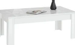 Home affaire Couchtisch »Prisma 122x65 cm, Wohnzimmertisch mit Winkelfuß« Sofatisch, rechteckig, Tischplattenstärke 22 mm