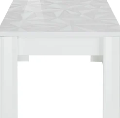 Home affaire Couchtisch »Prisma 122x65 cm, Wohnzimmertisch mit Winkelfuß« Sofatisch, rechteckig, Tischplattenstärke 22 mm