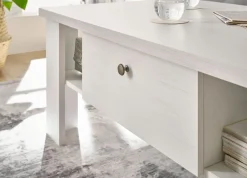 Home affaire Couchtisch »RAVENNA« im zeitlosen Landhausstil, Breite 107 cm, Griffe aus Metall