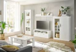 Home affaire Couchtisch »RAVENNA« im zeitlosen Landhausstil, Breite 107 cm, Griffe aus Metall
