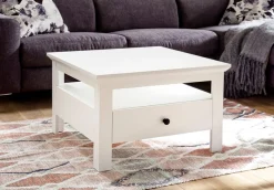Home affaire Couchtisch »Örebro« Couchtisch mit Schubkasten & Vollauszug - (B/T/H) 70/70/46 cm