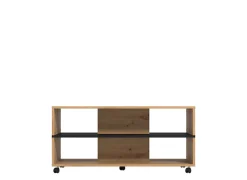Home affaire Couchtisch »Savio Kaffeetisch, 101 cm, in trendigen Farben, modern« mit Ablage, rechteckig, Artisan Eiche, ideal fuer kleine Räume