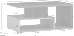 Home affaire Couchtisch »Serio« Breite 100 cm