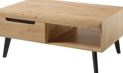 Home affaire Couchtisch »Torge, Beistelltisch, Wohnzimmertisch, Tisch, Sofatisch« 1 Stk. tlg. Schubkästen und Ablagefach, in drei Farben verfügbar