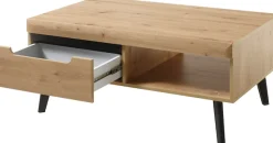 Home affaire Couchtisch »Torge, Beistelltisch, Wohnzimmertisch, Tisch, Sofatisch« 1 Stk. tlg. Schubkästen und Ablagefach, in drei Farben verfügbar