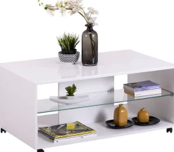Home affaire Couchtisch »Trentino« Breite ca. 101 cm, mit Rollen