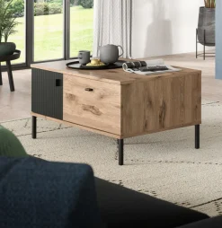 Home affaire Couchtisch »TREVERK, Breite: 100 cm« 1 Stk. tlg. Couchtisch, Wohnzimmertisch, Beistelltisch, Wohnzimmer