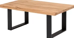 Home affaire Couchtisch »Tristan« aus Massivholz Eiche mit Baumkante
