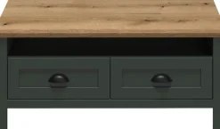 Home affaire Couchtisch »Vienna« 1 Stk. tlg. Sofatisch mit 2 Schubladen und Ablagefläche - (B/T/H) 101/60/45 cm