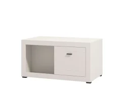 Home affaire Couchtisch »Warwick, Wohnzimmertisch, Sofatisch, Beistelltisch, Kaffeetisch« Eleganter Couchtisch in Kaschmir mit viel Stauraum, Heißfolienprägung