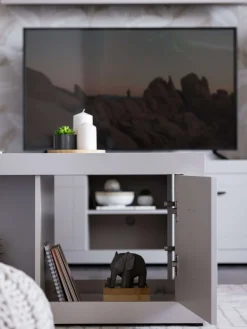Home affaire Couchtisch »Warwick, Wohnzimmertisch, Sofatisch, Beistelltisch, Kaffeetisch« Eleganter Couchtisch in Kaschmir mit viel Stauraum, Heißfolienprägung